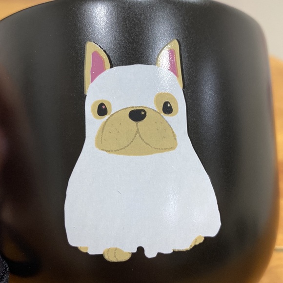 NWT. 16oz., Halloween Frenchie, ceramic mug. - Picture 2 of 8